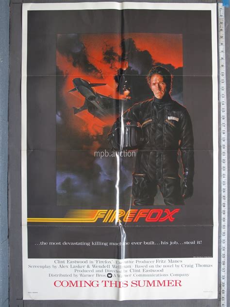 FIREFOX (1982) Original Advance Movie Poster For Sale