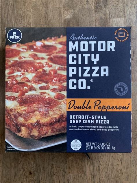 Costco Detroit Style Pizza, Motor City Pizza Co. Frozen | Deep dish pizza, Food, Costco pizza