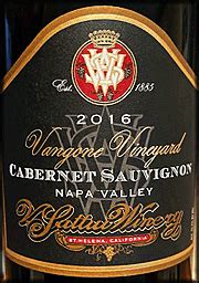 Ken's wine review of 2016 V Sattui Cabernet Sauvignon "Vangone Vineyard"