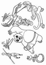 Kung Fu Panda Printable Coloring Pages sketch template