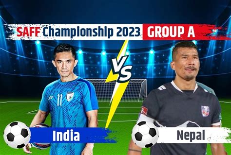 Highlights India vs Nepal SAFF Championship 2023 Score: Chhetri-Naorem ...