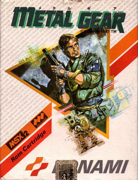 Metal Gear (1987) box cover art - MobyGames