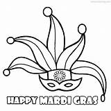 Mardi Gras Jester Coloring Pages For Kids  XColoringscom sketch template