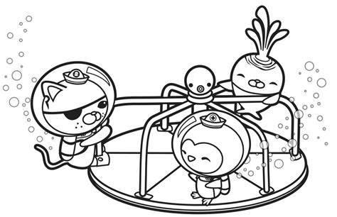 Octonauts Gup C Coloring Pages Coloring Pages