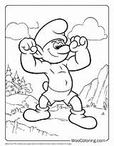 100  Smurf coloring Pages Free PDF To Print Woo Coloring sketch template