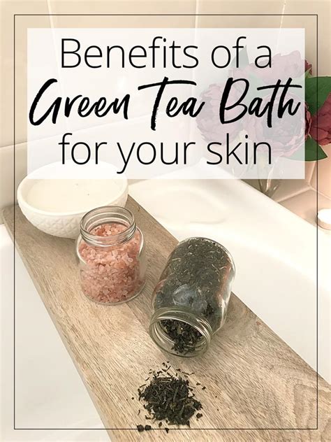 What a Green Tea Soak can do for you + Make these Green Tea Bath Bag