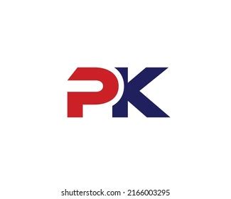 Pk Logo Design Vector Template Stock Vector (Royalty Free) 2166003295 | Shutterstock