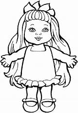 Baby Doll Coloring Page At GetColoringscom  Free Printable Colorings sketch template