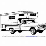 Free Printable Camper Coloring Pages sketch template