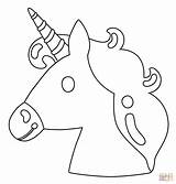 Unicorn Emoji coloring Page  Free Printable Coloring Pages sketch template
