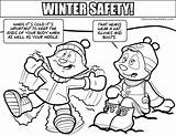 Safety Coloring Page sketch template