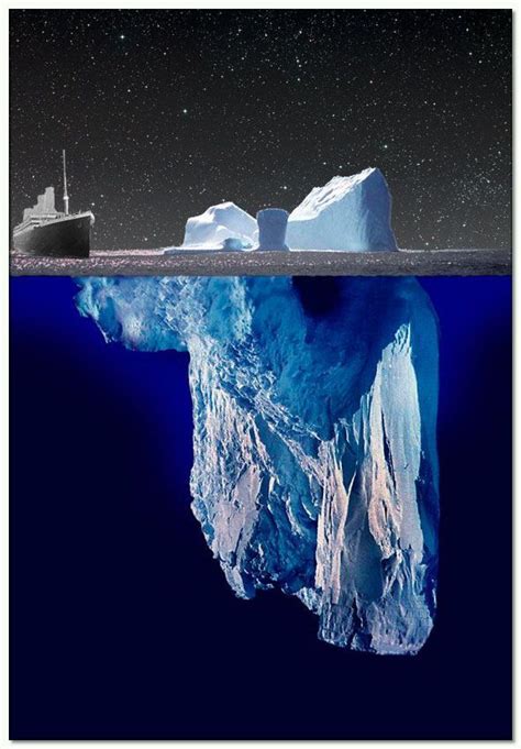 Colorized Photo Of The Iceberg That Sunk The Rms Tita - vrogue.co