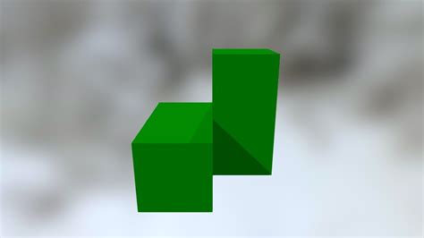 Puzzle Cube Green Part - 3D model by sreddy9 [fb0a725] - Sketchfab