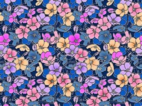 Floral Pattern Background 46 Free Stock Photo - Public Domain Pictures