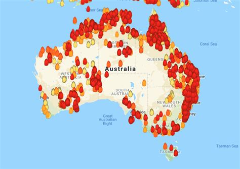 Australia Bushfire Map: Fires Rage Outside Every Major City | Time