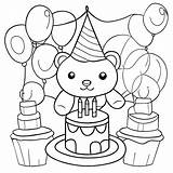 Premium Vector  Download Or Print This Amazing coloring Page birthday sketch template