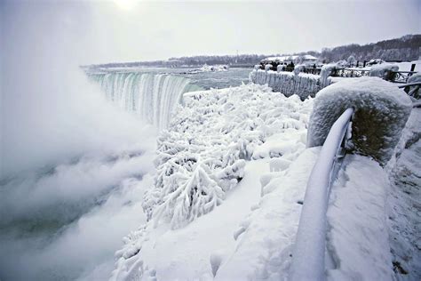 Frozen Niagara Falls Photos