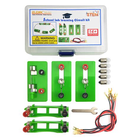 Buy EUDAX Physics Science Lab Learning Circuit kit,Electricity ...