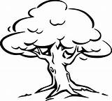 Simple Tree Roots Coloring Pages sketch template