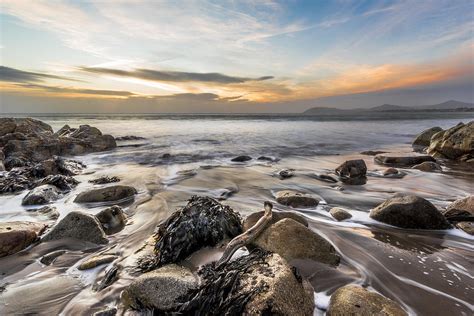 Sunrise in White Rock Dalkey Dublin Ireland Photograph by Giuseppe Milo | Fine Art America