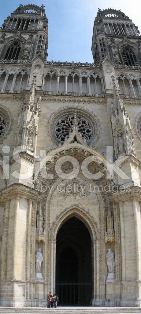 Tourists Visiting Tours Cathedral Stock Photo | Royalty-Free | FreeImages