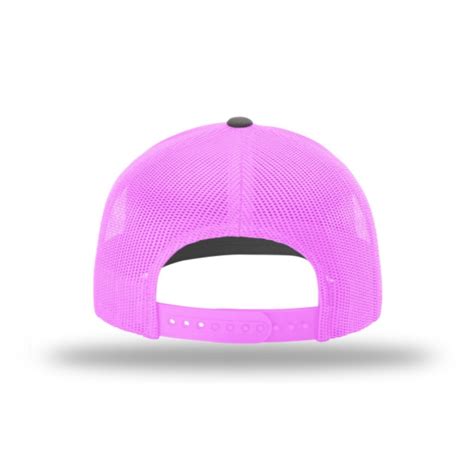 Hunt Montana - Snapback Hat - Charcoal/Neon Pink - DEER ANTLER – HUNT MONTANA