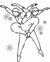 Ballroom Dancer Coloring Pages sketch template
