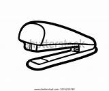 Stapler Coloring Pages For Kids To Print Sketch Page sketch template