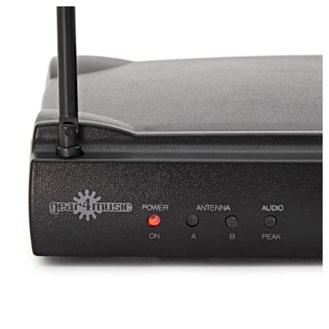 Single Handheld Wireless Microphone System by Gear4music - Nearly New at Gear4music