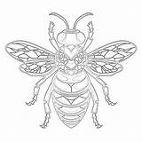 Free Honey Bee Coloring Pages  Mimi Panda sketch template