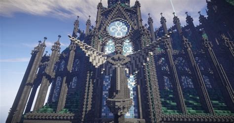 Prismarine Cathedral - Minecraft Building Inc