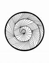 Spiral Coloring Pages sketch template