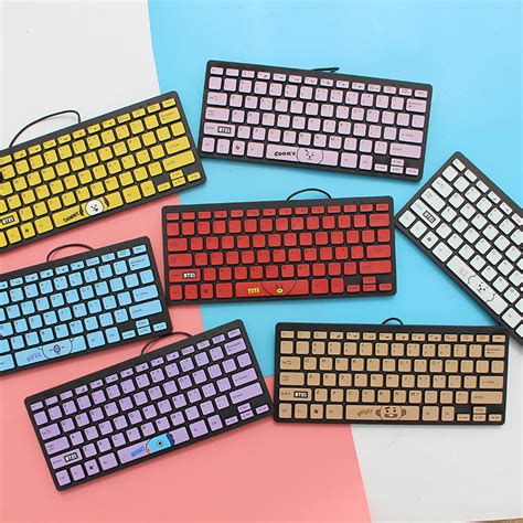 BT21 X Wired keyboard – BT21 Store | BTS Shop