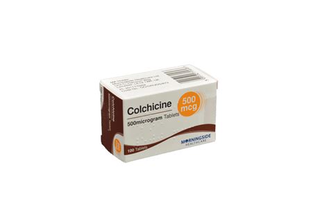 Colchicine Tablets 500mcg 100s - McDowell Pharmaceuticals