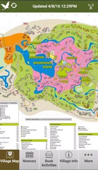 Center Parcs Sherwood Forest Map | Color 2018