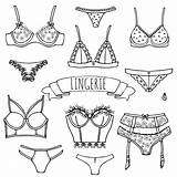 Lingerie Coloring Pages sketch template