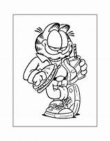 Garfield Coloring Pages – Printable FREE sketch template