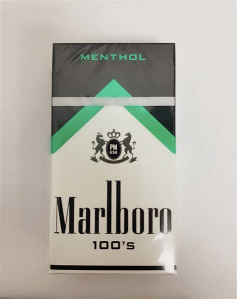 MARLBORO SPECIAL BLEND MENTHOL BLACK BOX 100 - Martin & Snyder Product ...