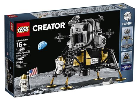 LEGO unveils NASA Apollo 11 Lunar Lander and new LEGO City Space sets