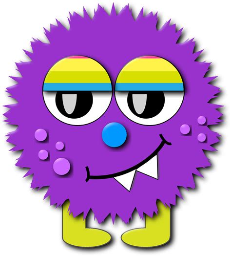 Monster Clip Art Using Shapes Free Clipart Images Wik - vrogue.co