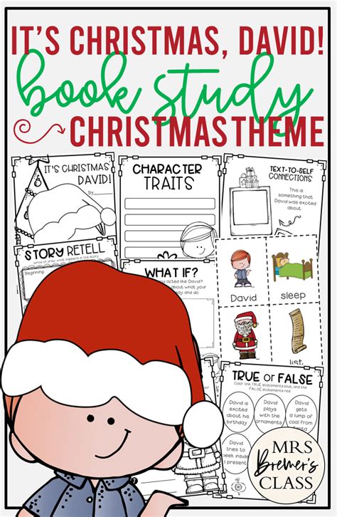 It's Christmas David | Book Activities | Mrs. Bremer's Class