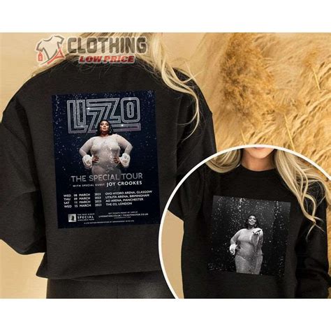 Lizzo Special World Tour 2023 Merch Lizzo Concert 2023 With Special ...