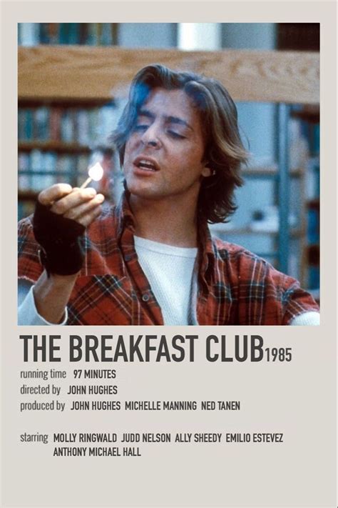 The Breakfast Club Poster Film posters vintage Iconic movie | Etsy