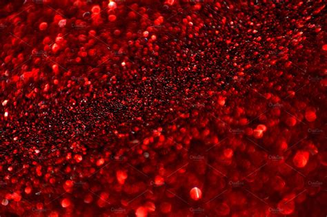 Red Glitter Background ~ Abstract Photos ~ Creative Market