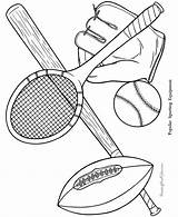 Sports Equipment coloring page  Kids sketch template