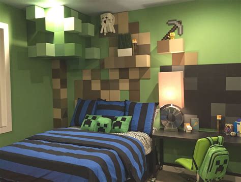 10 Minecraft Boys Bedroom Ideas Most of the Amazing as well as ...