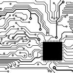 Computer circuit board — Stock Vector © spirit-alex #18340163