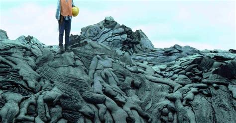 Oddly Shaped Lava Formations Look Like a Mass of Twisted Bodies