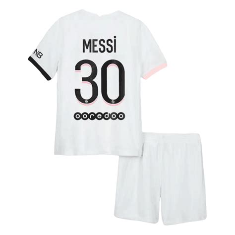 PSG Jersey Messi #30 Custom Away Soccer Jersey 2021/22