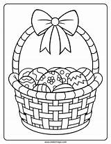 Easter Basket Coloring Pages sketch template